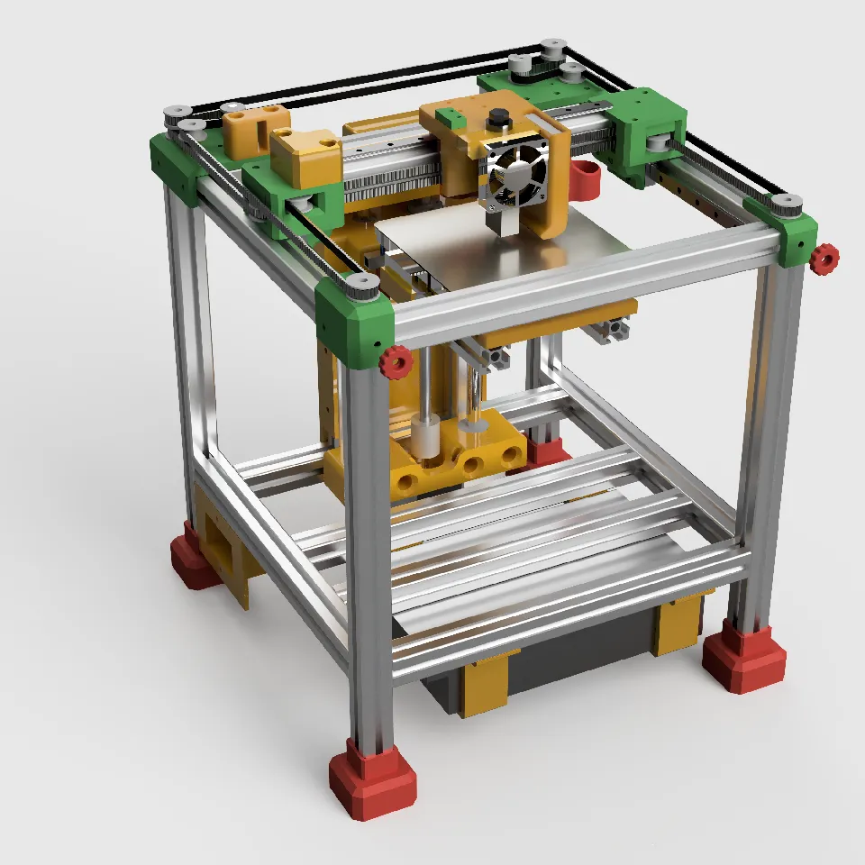 Anet XY Conversion (v2 Upgrade: NEW Z CONSTRUCTION) by ramba.zamba