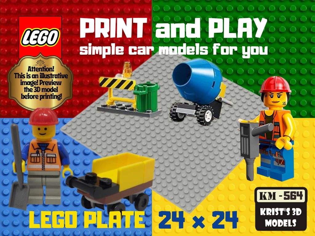 LEGO 24 x 24 PLATE