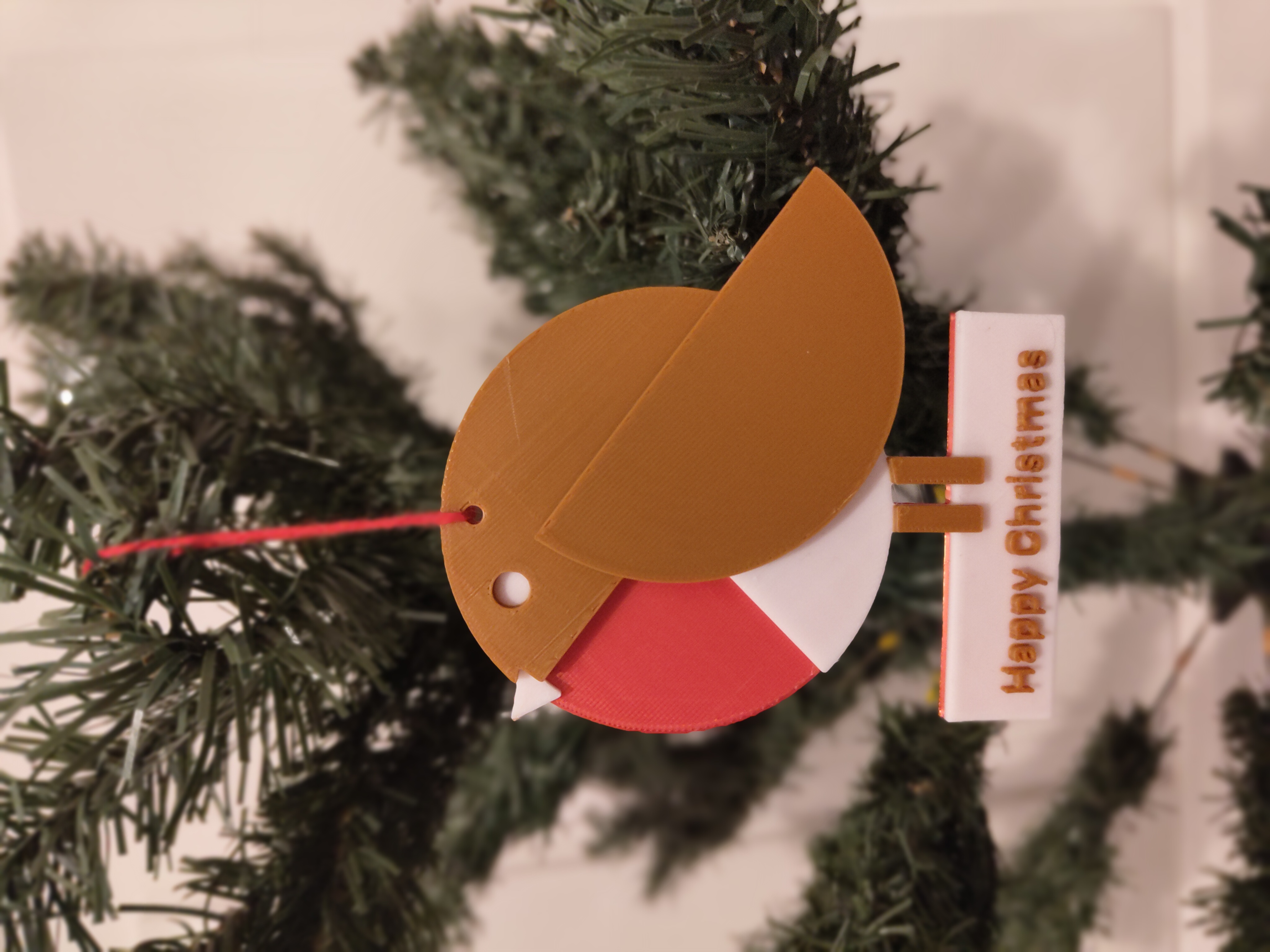 Robin Christmas decoration