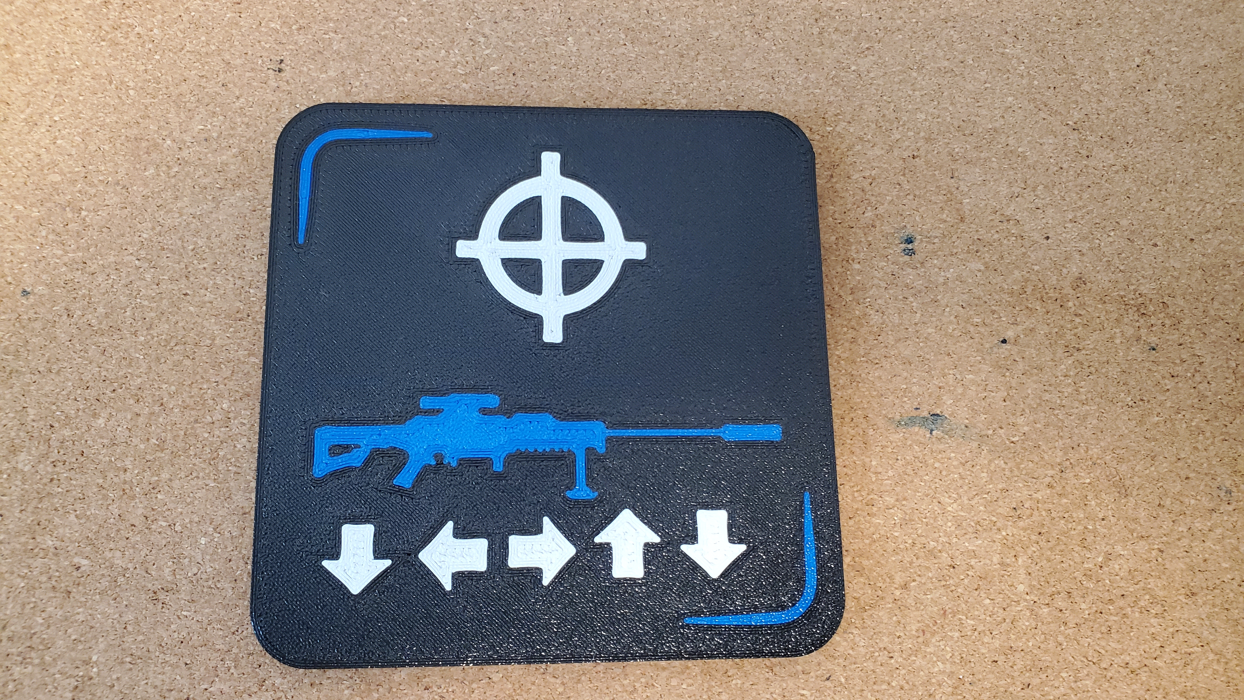 Anti-material Rifle Coaster - Helldivers 2