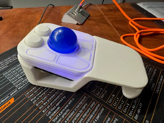 Ploopy A Plus Rotated Wrist Rest