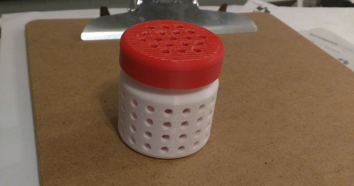 Desiccant Jar by fetchbeer Download free STL model