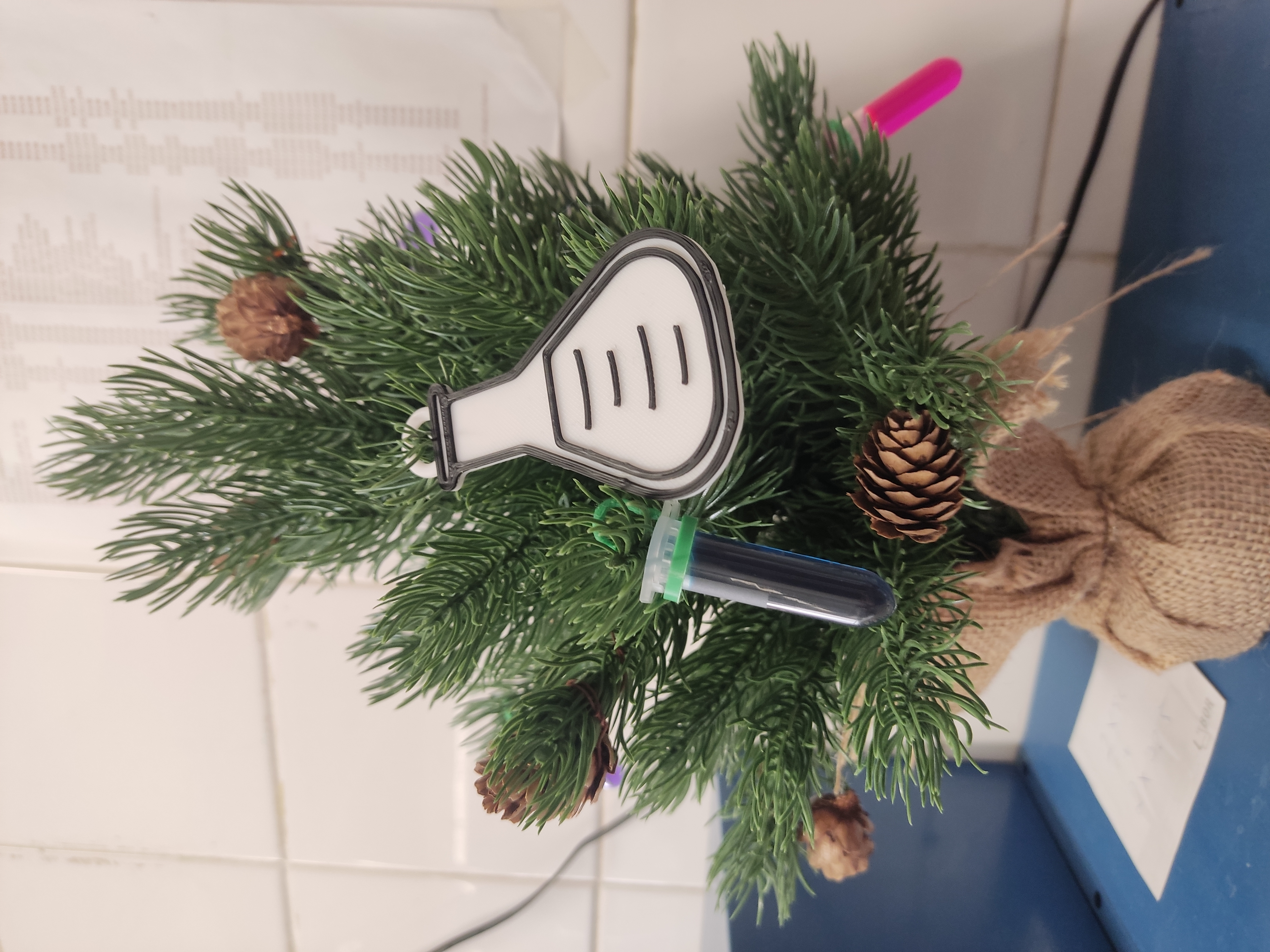 Chemistry Ornament- Erlenmeyer