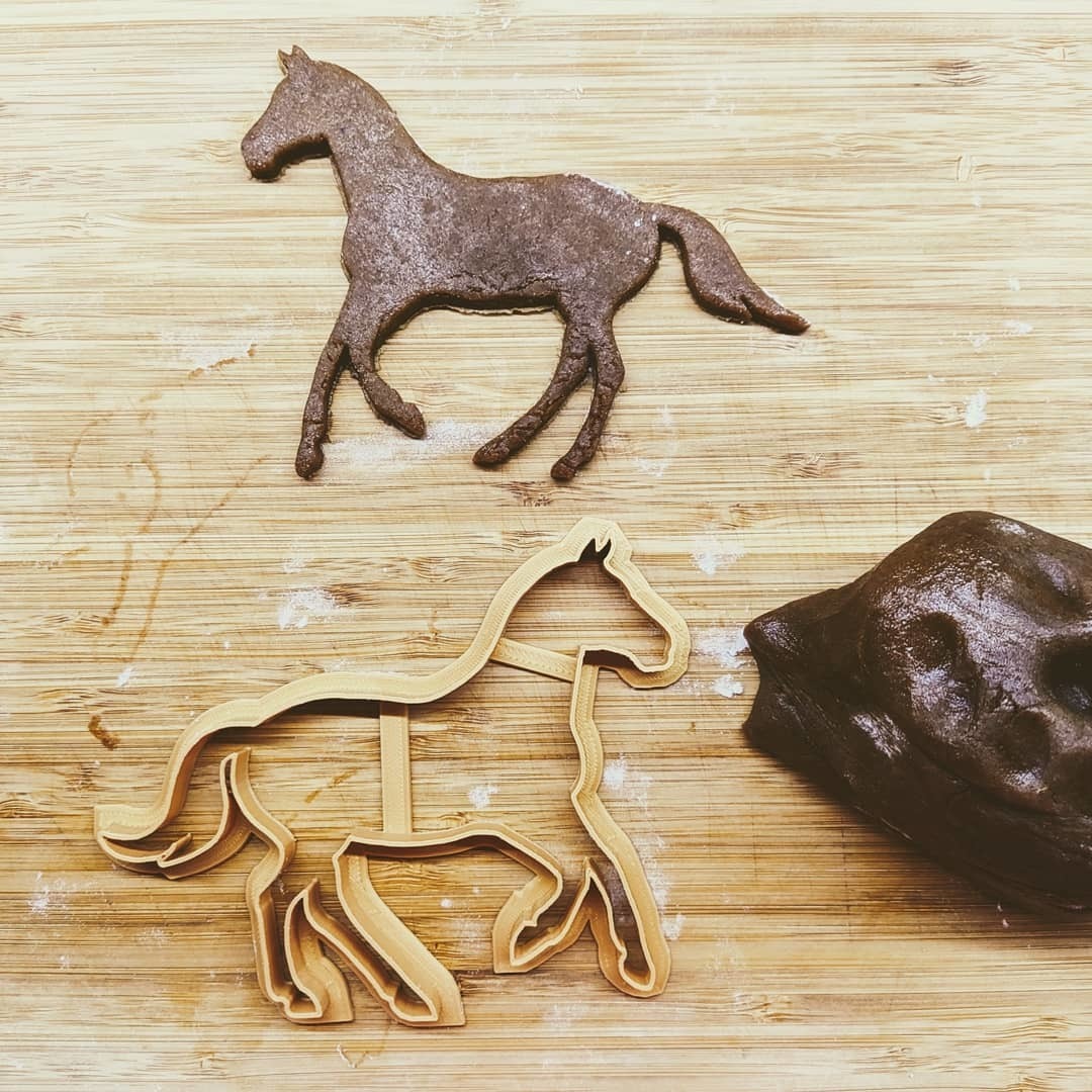 Galloping Horse cookie cutter