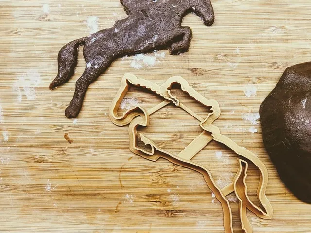 Jumping Horse Cookie cutter