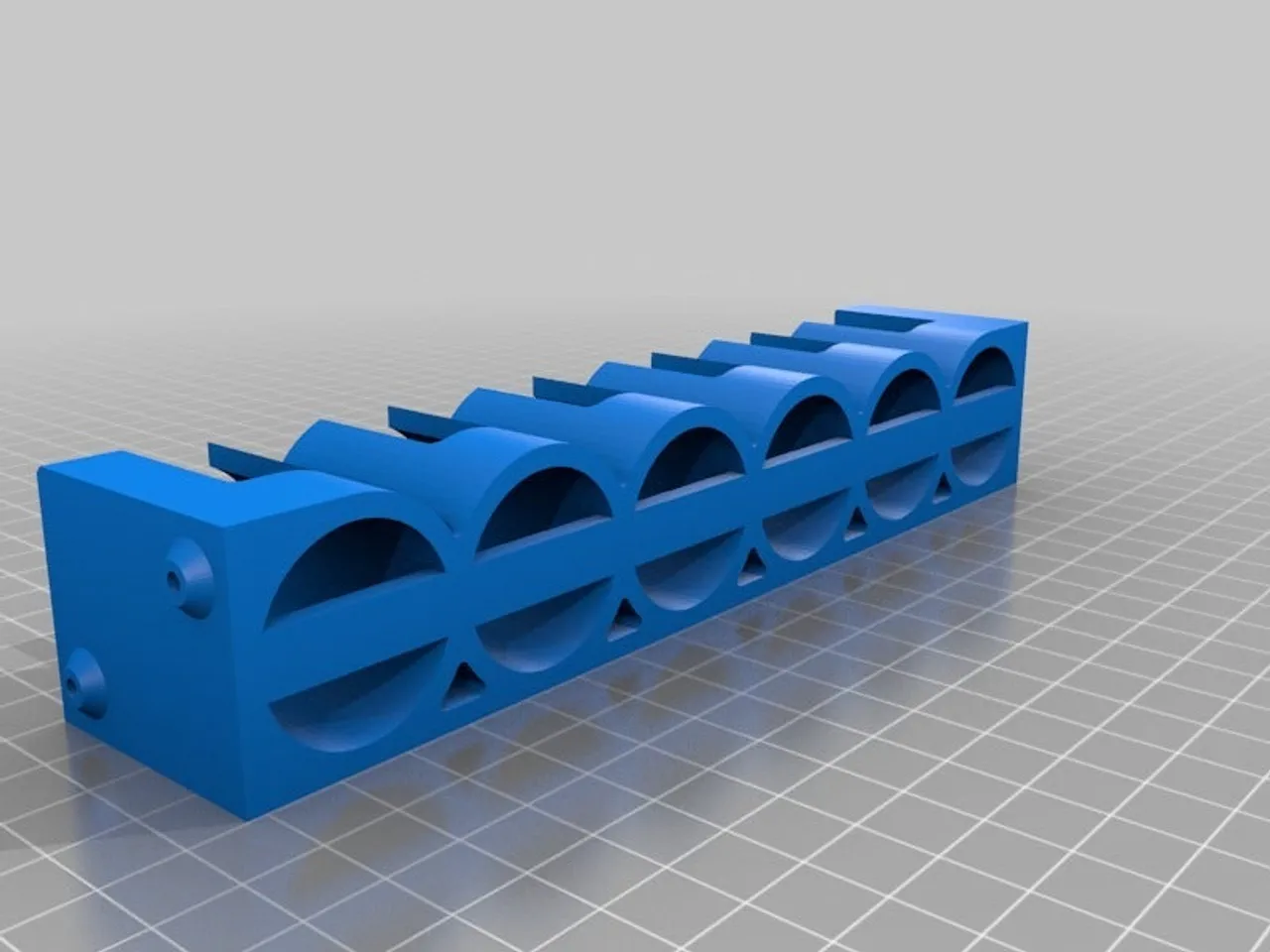 Folding paint rack for 25mm bottles. by Feday, Download free STL model