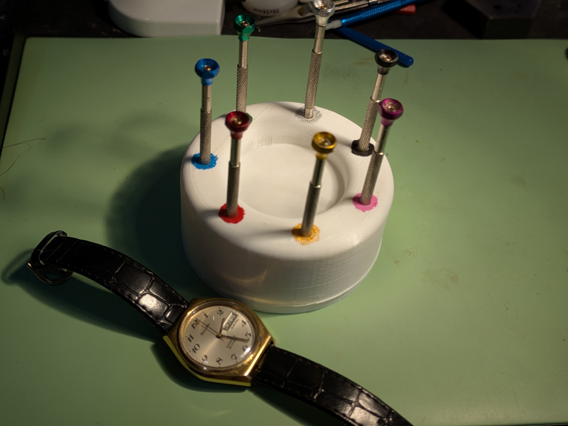 Watchmaker Screwdriver Holder