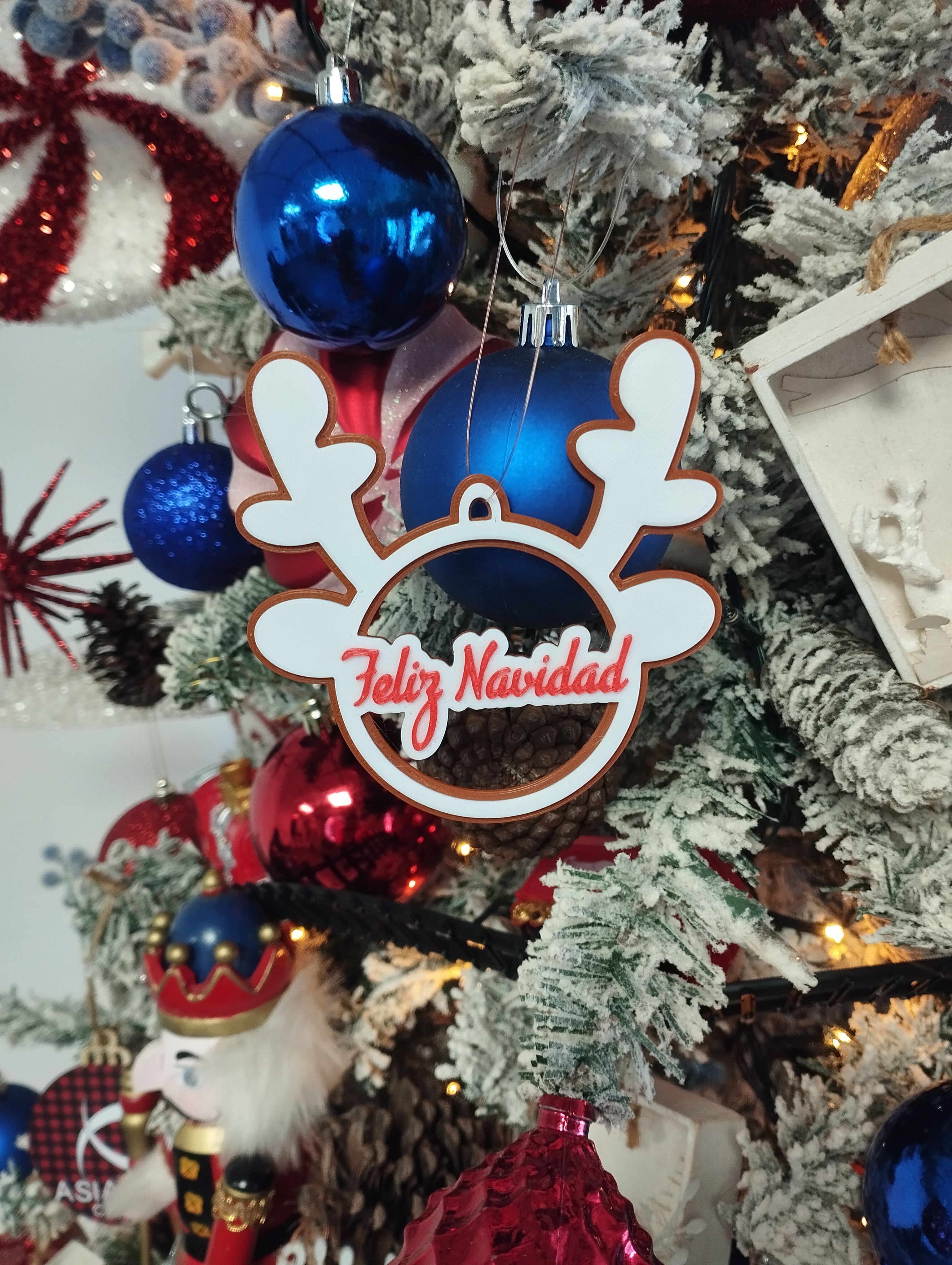 Bambalina Reno Feliz Navidad Merry Christmas
