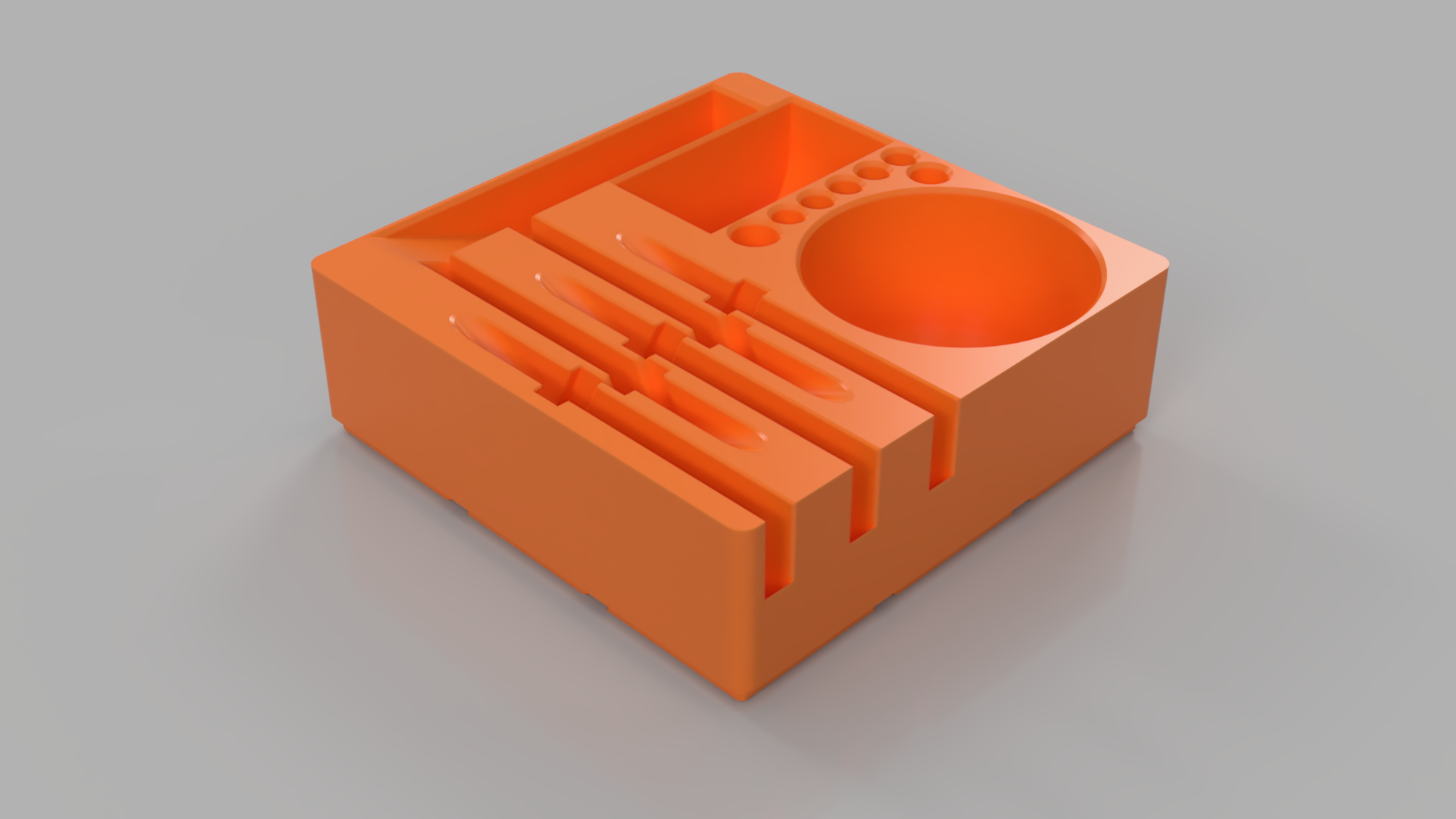 Compact Gridfinity Pinecil Soldering Caddy — miniatura 5