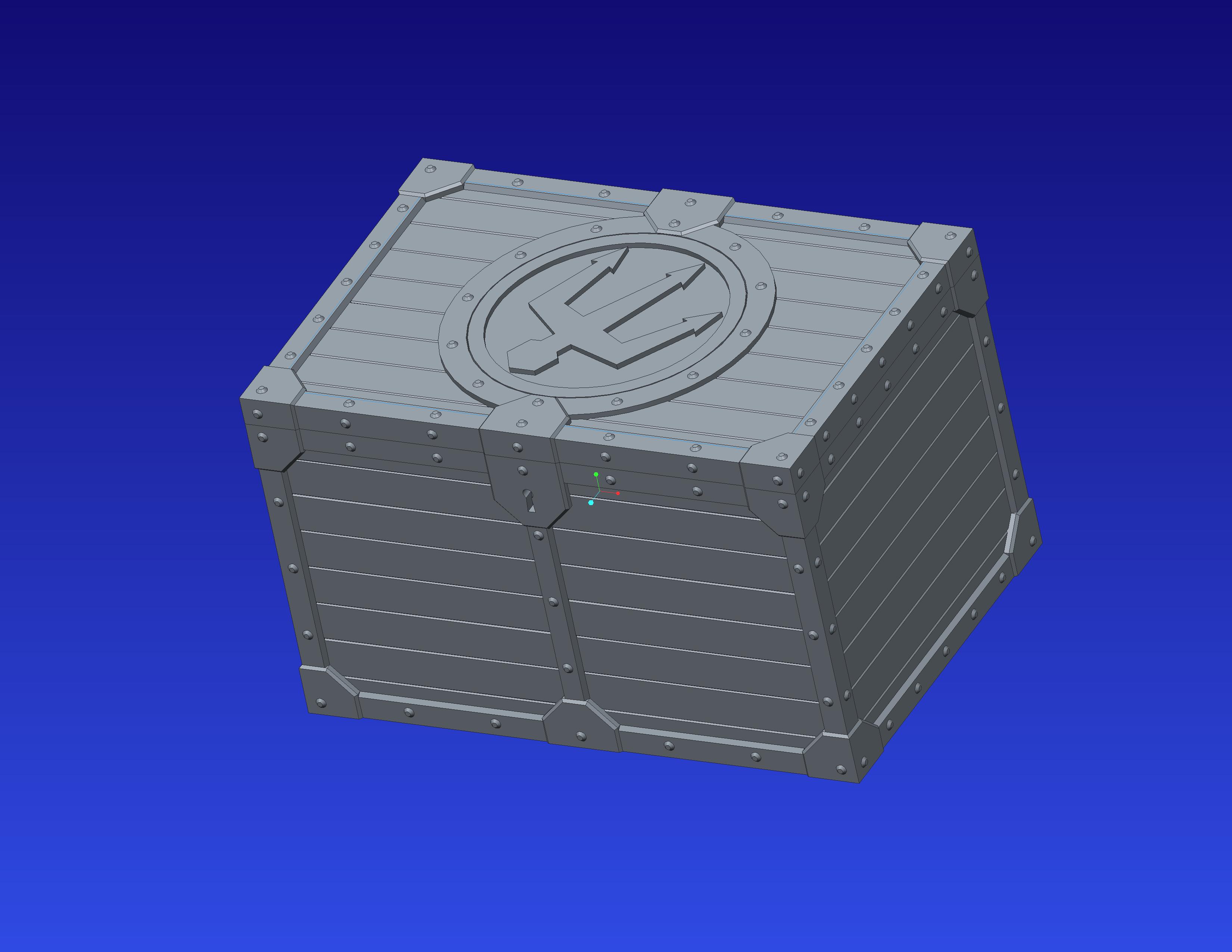 Secretly Locking Seafall Treasure Chest