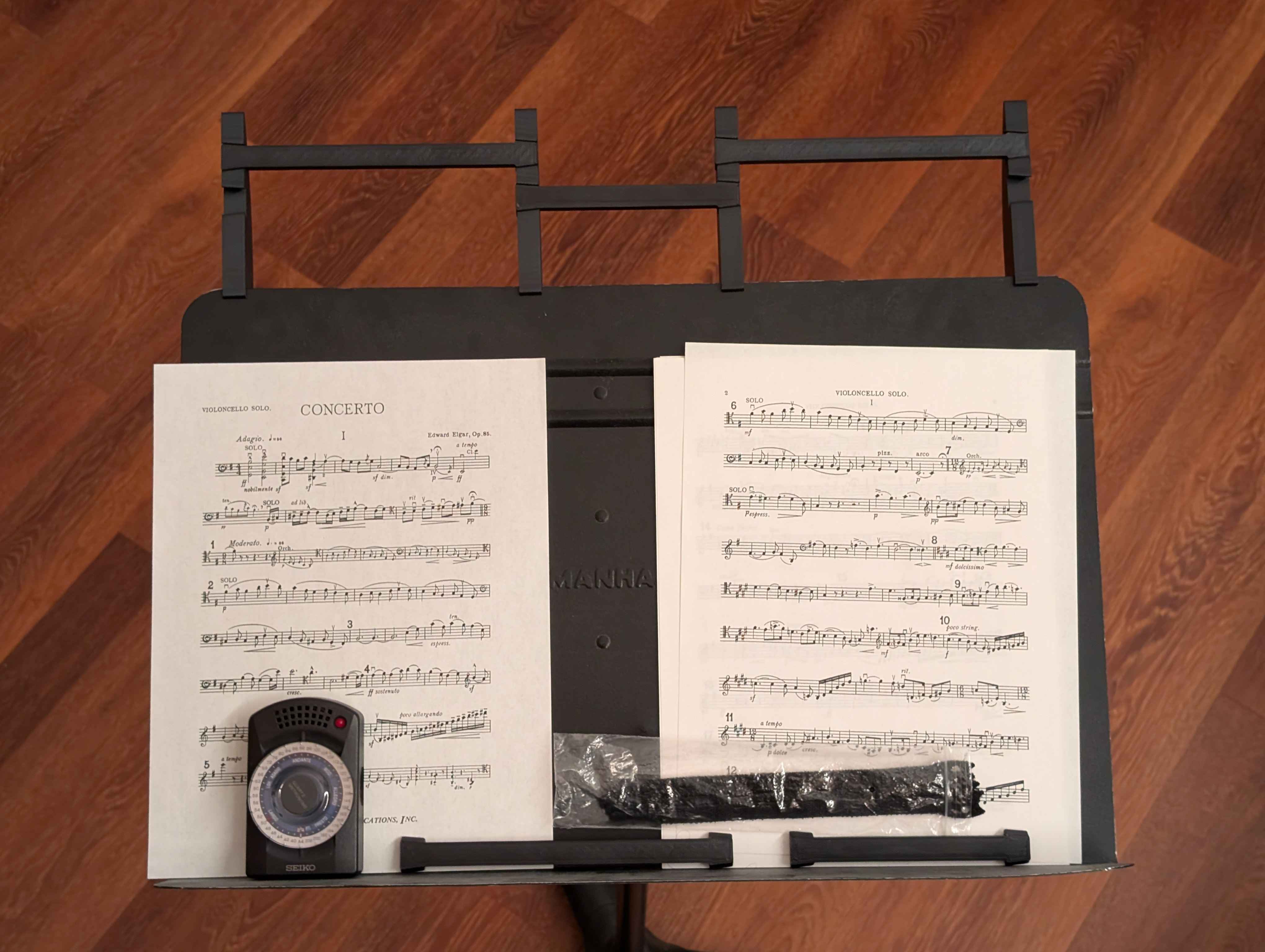 Music Stand Extender for 11x17 Scores