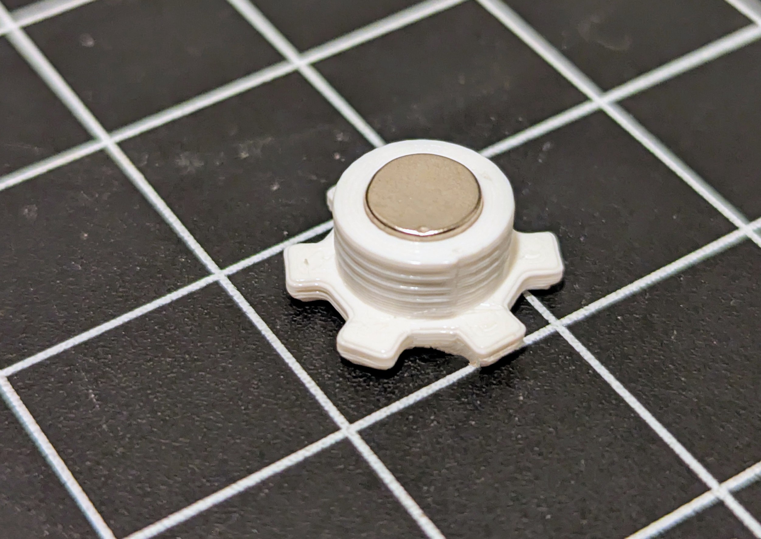 Discreet Extruder Indicator Remix for Press-Fit Magnets and Perfect Alignment