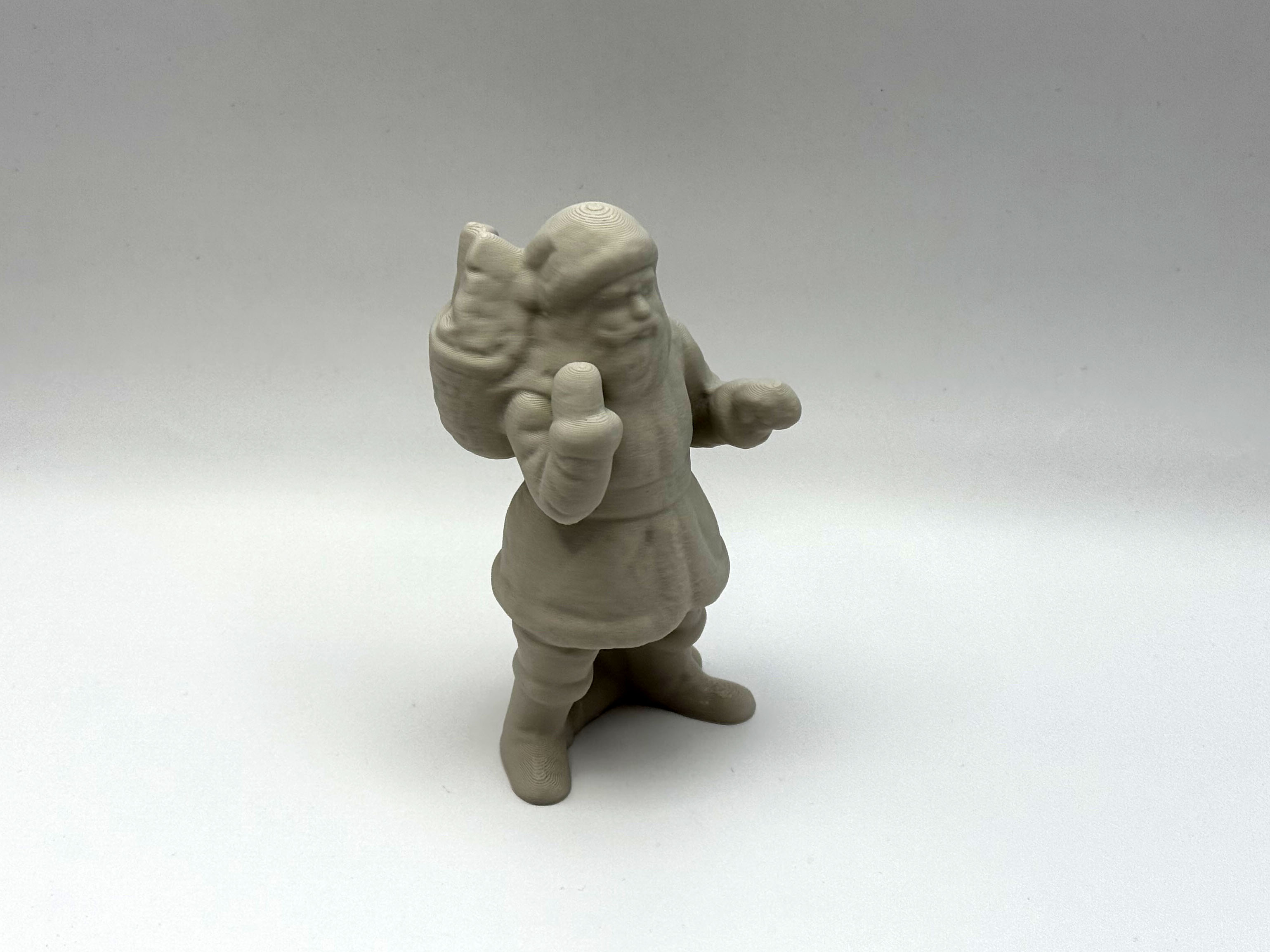 Festive Santa with Present Backpack — miniatura 3