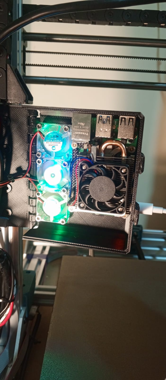 Raspberrypi4 btt skr e3 mini v3 case by leonardo4ramon download free