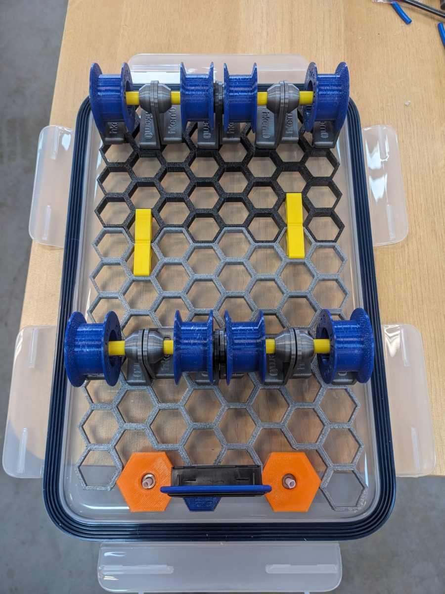 HSW directional clip OpenSCAD library with connector