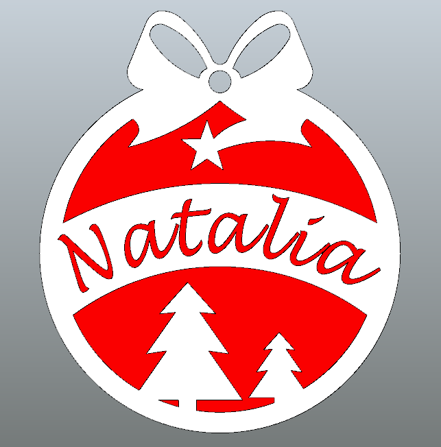 baubles- name tags