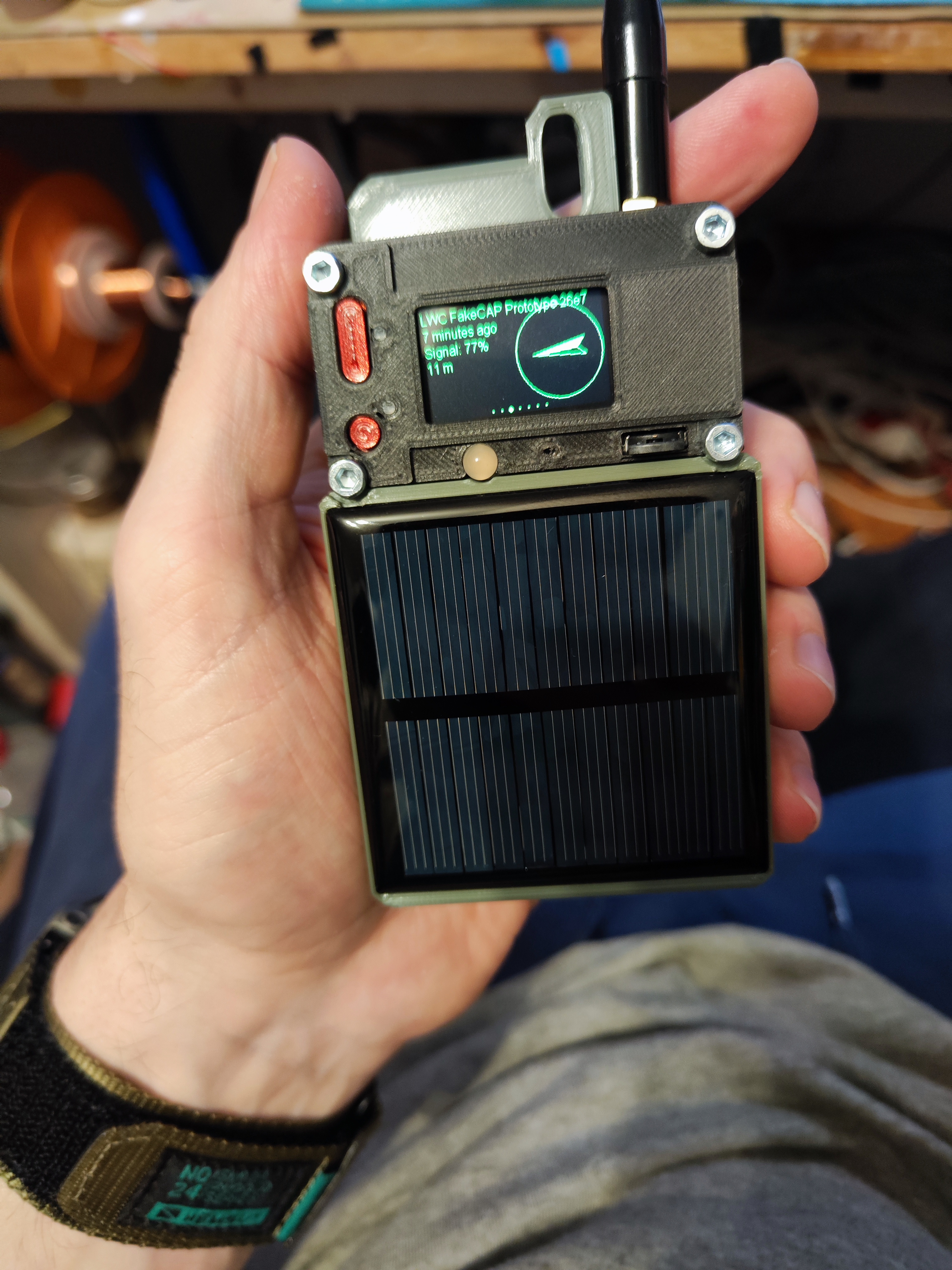 Meshtastic "Solamo"  Heltec T114 autarkic Doomsday node — miniatura 2