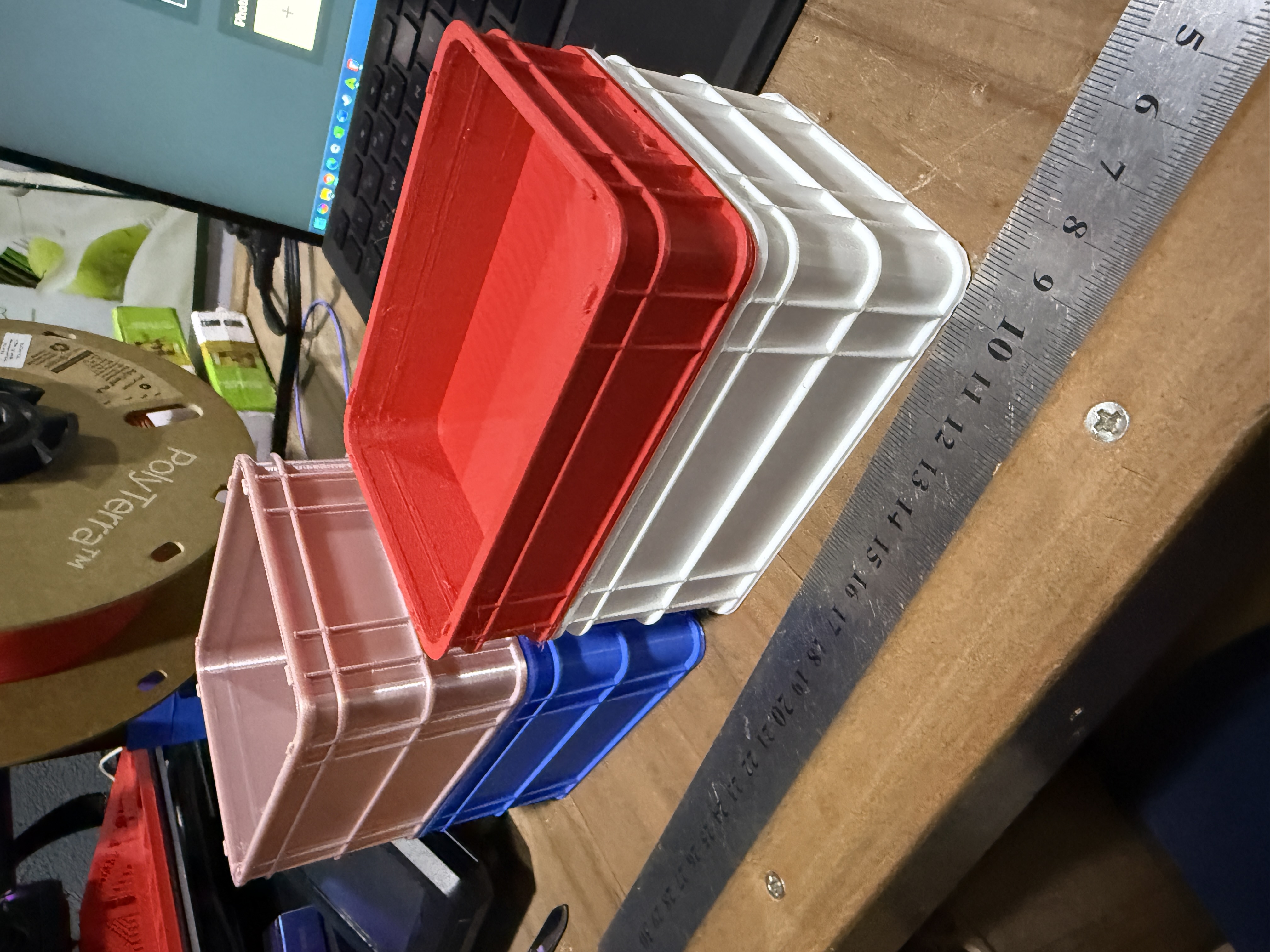 Stackable Crate mini Half tall