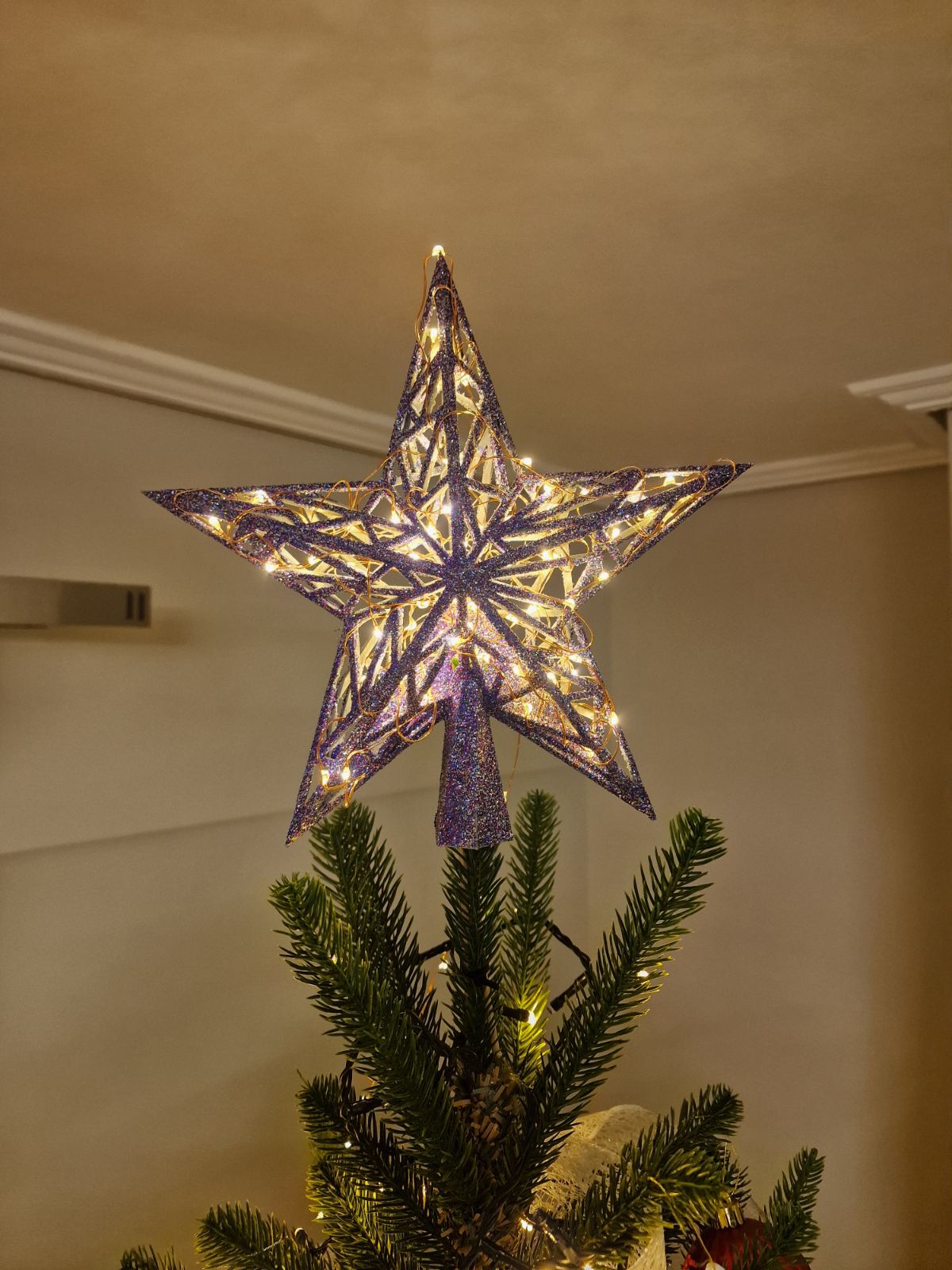 Easy print - Low poly Christmas star tree topper remix