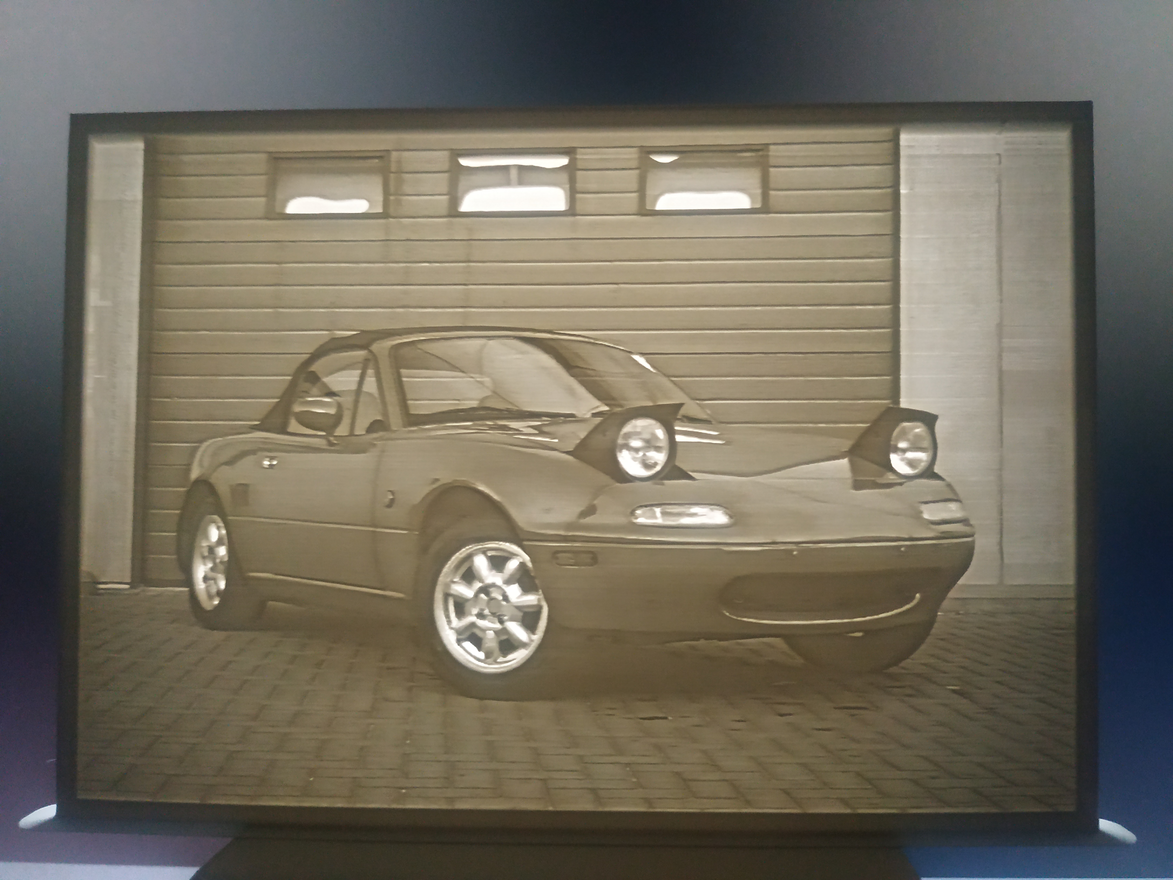 Mazda MX-5 Miata litophane