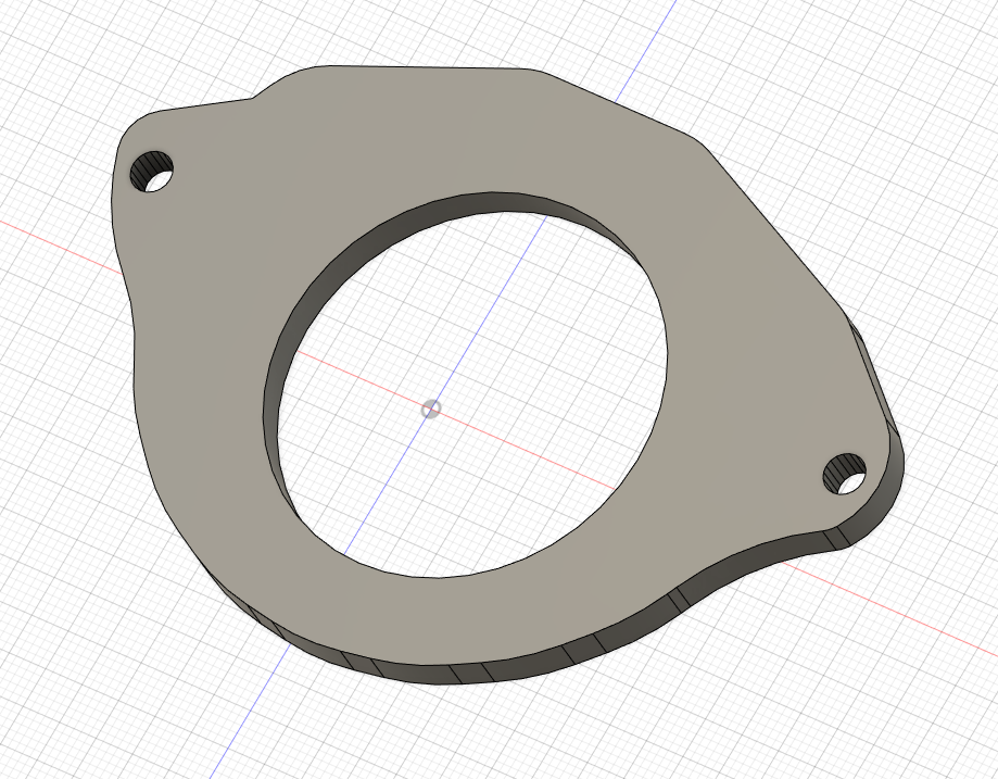 Audi A4 A5 B9 aftermarket tweeter plate