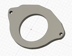 Audi A4 A5 B9 aftermarket tweeter plate
