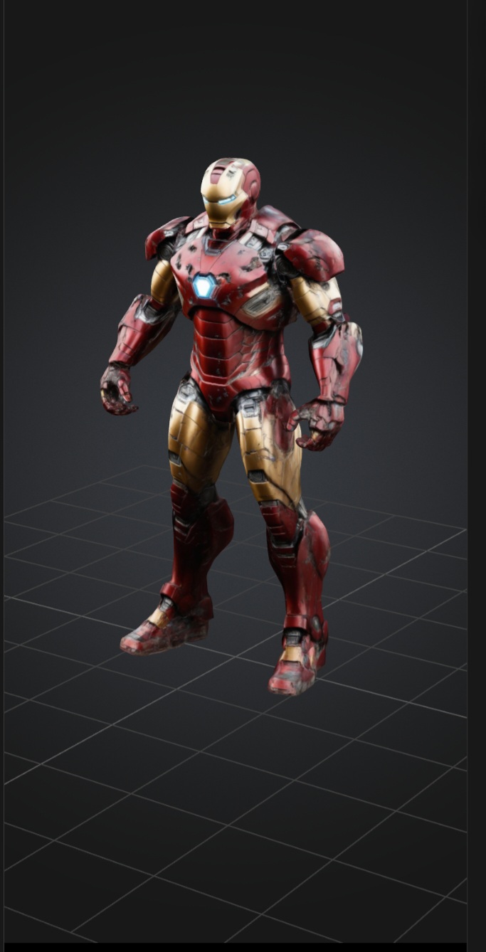 Iron man action figure