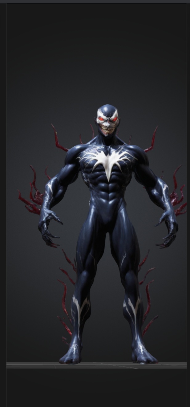 Venomized scarlet speedster