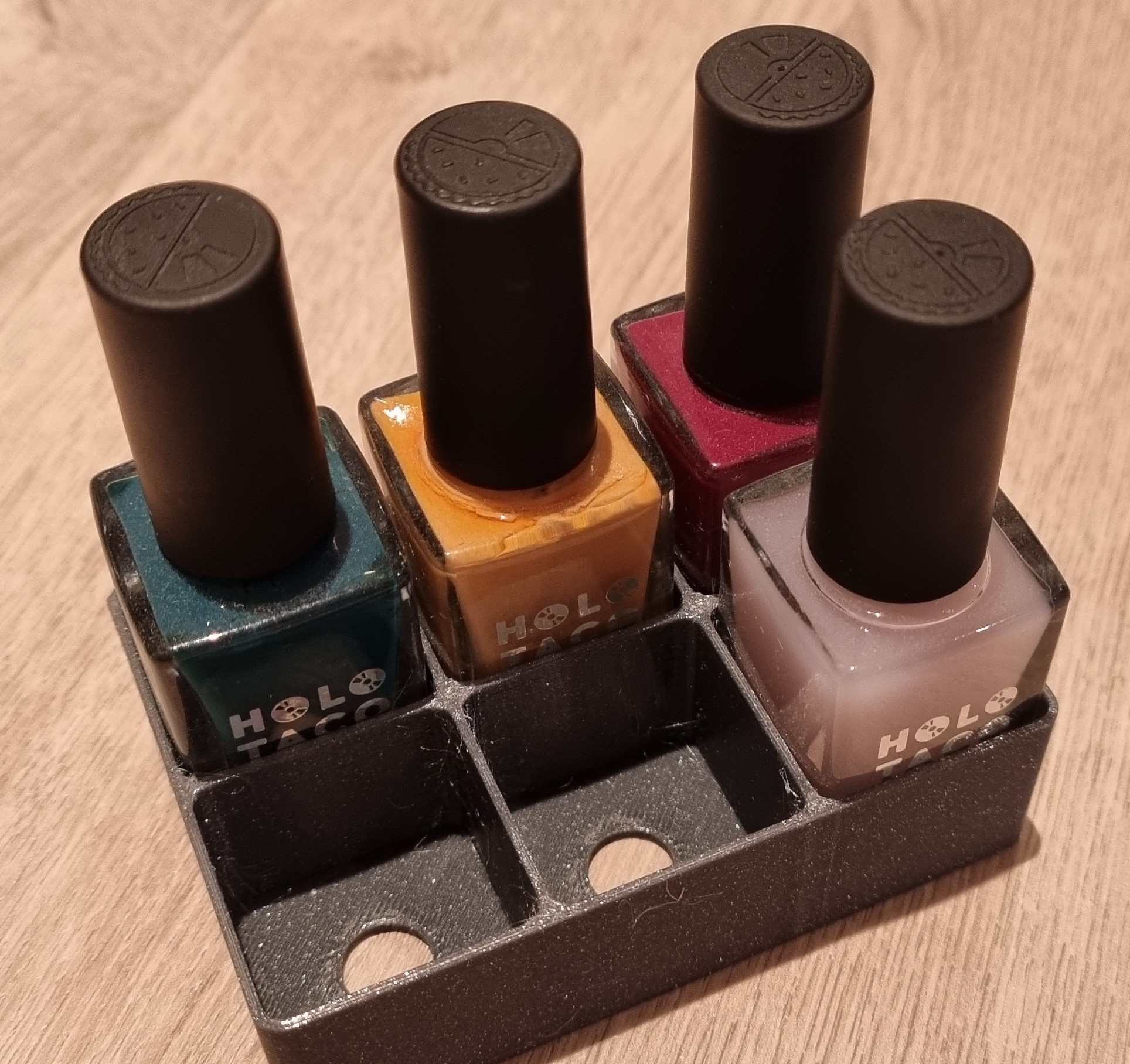 Holo Taco nailpolish storage
