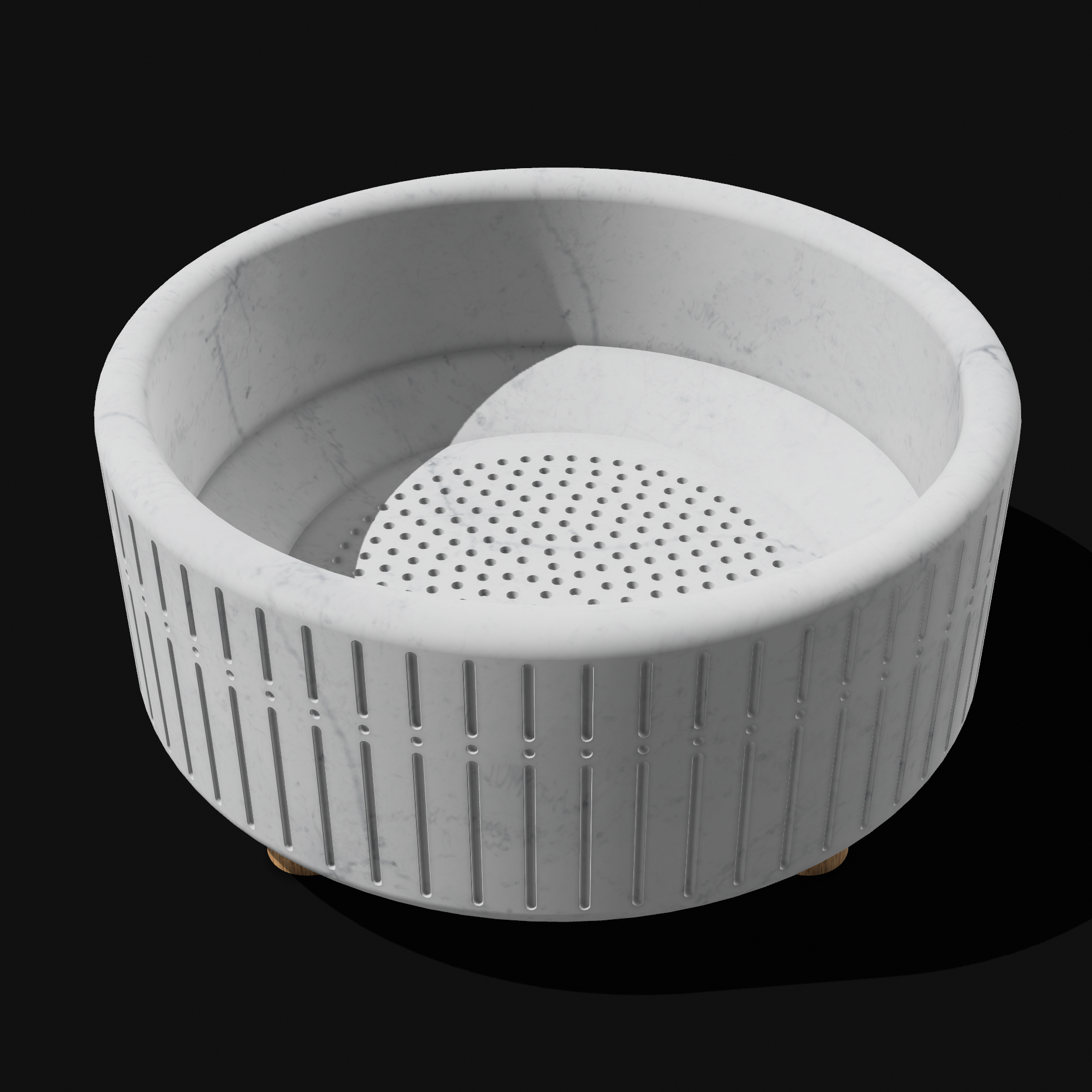 Wide Succulent Pot with Drainage