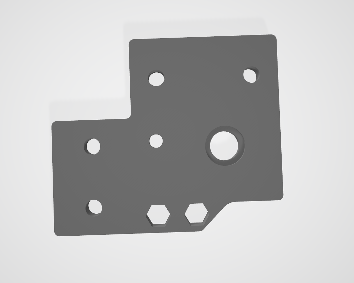 RatRig V-Core 4 Hybrid/Idex Spacer with Nut Holding