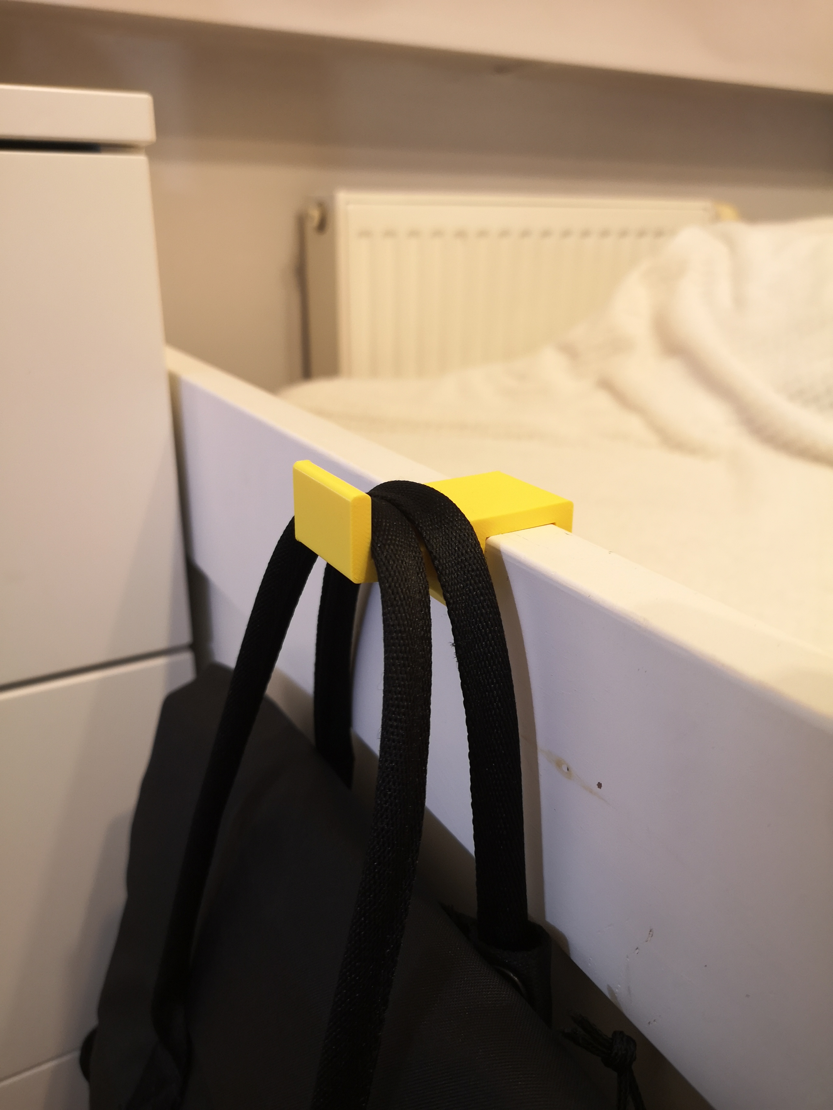Miniatura 5 do modelo 3D Bed, Backpack, Cabinet, Universal Hook