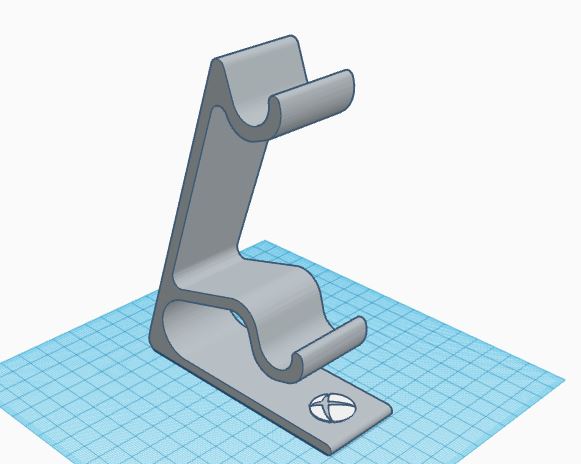Miniatura 2 do modelo 3D Xbox One controllers stand