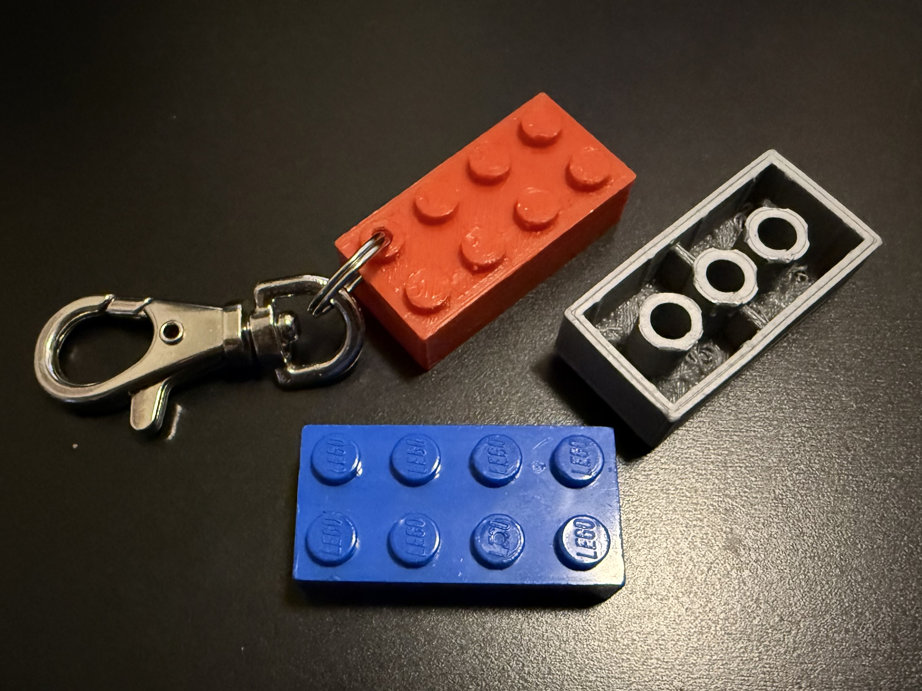 2 x 4 Building Block Keychain