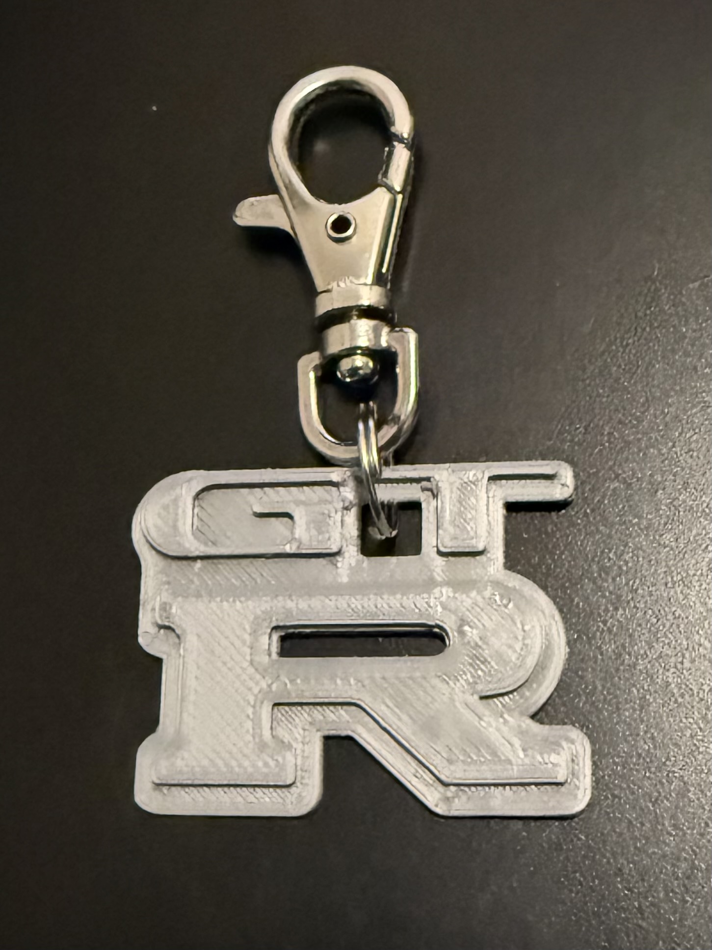 Nissan GTR Logo Keychain
