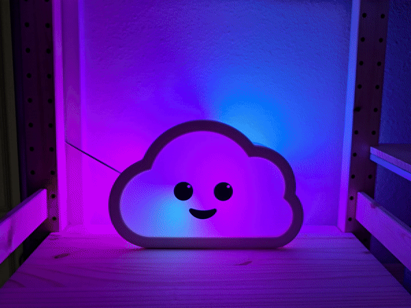 Happy Cloud - ARGB with backlighting