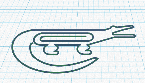 Crocodile Paperclip