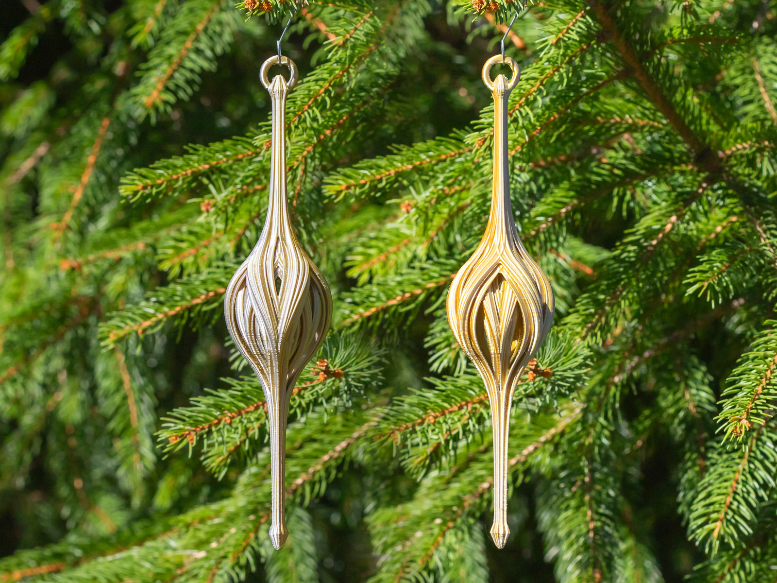 Christmas Strtech Swoop 1 Christmas Stretch Ornament 2024 by Dazus K | Download free STL ...