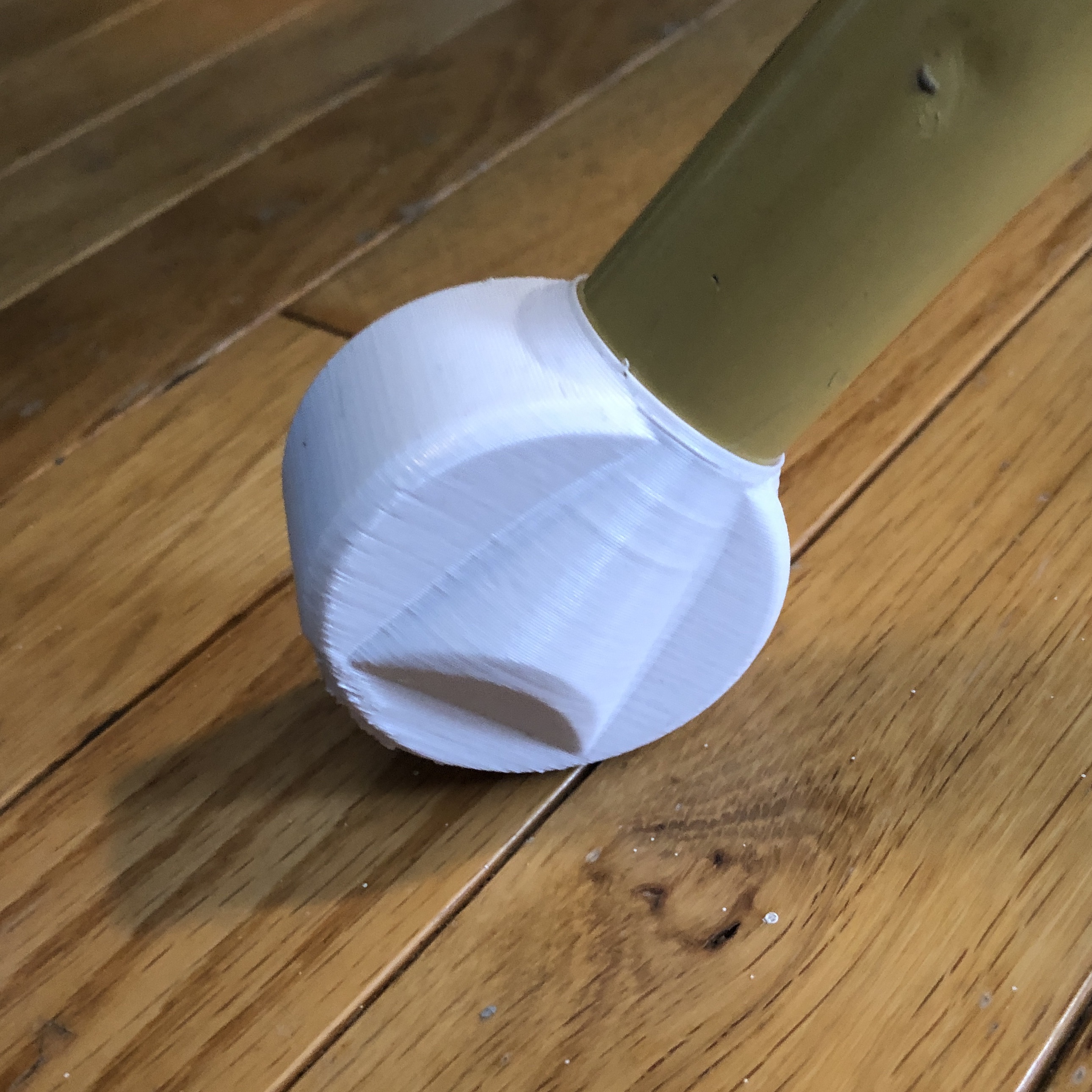 Ironing board feet (for 1in. legs) by Chris Download free STL model