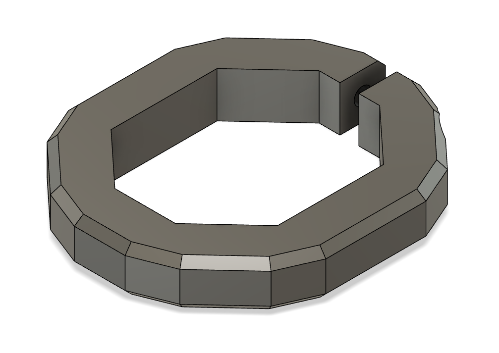 Lacrosse Stick Butt End Ring