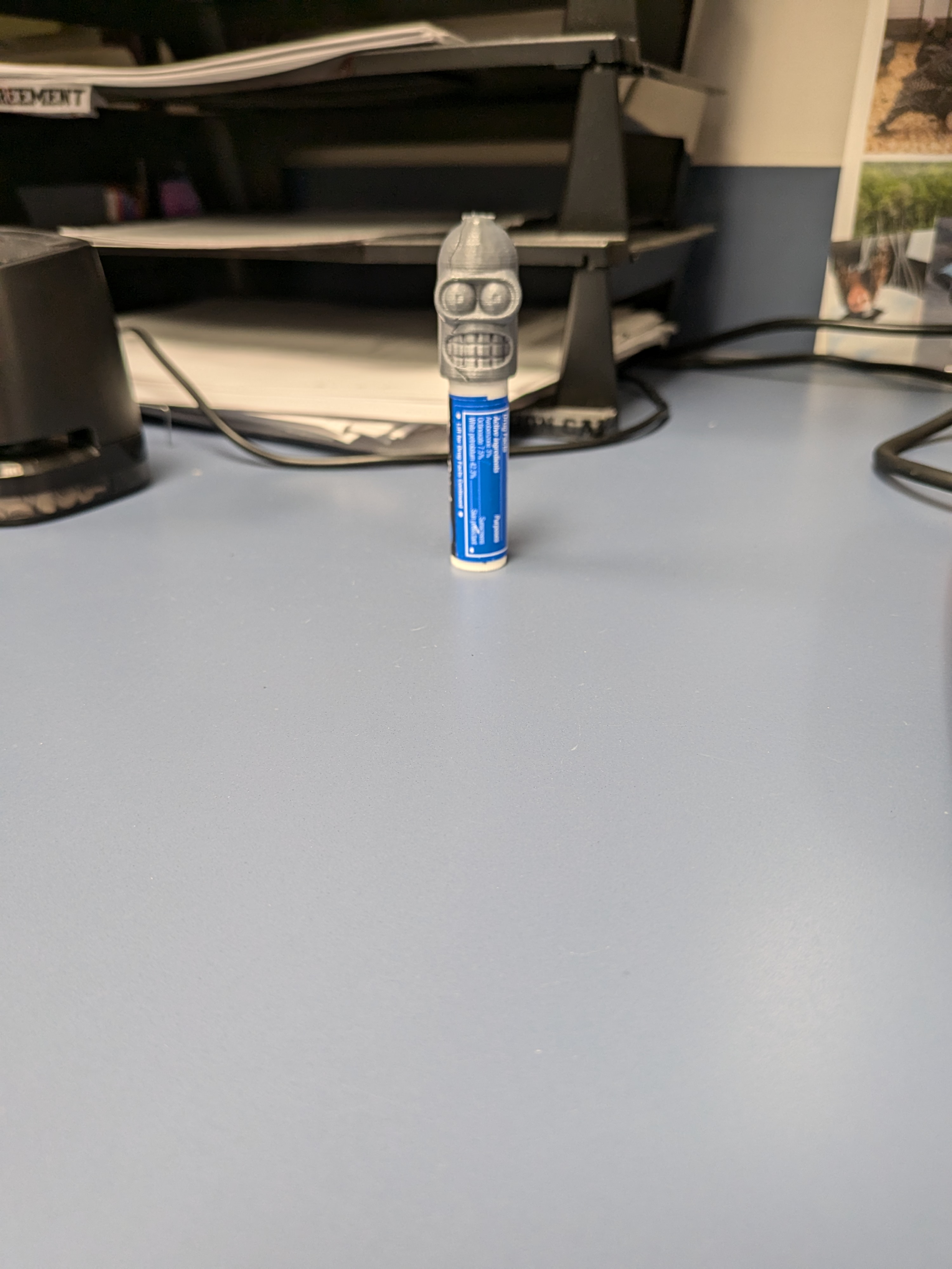 Bender/ Flexo chapstick cover