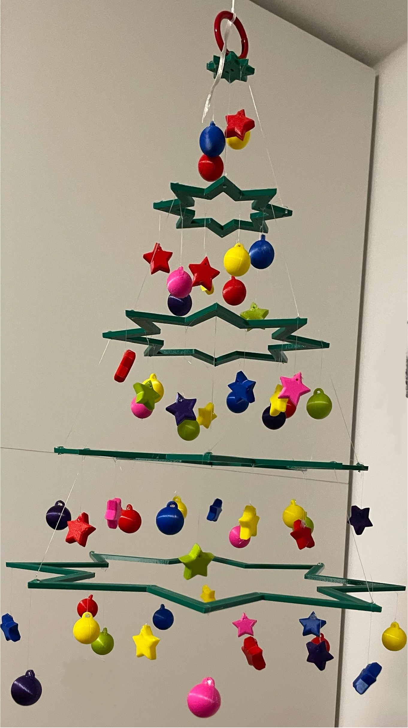 Baby Mobile Christmas Tree