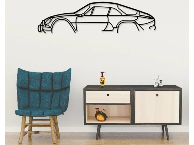 Alpine A110 CLASSIC car silhouette