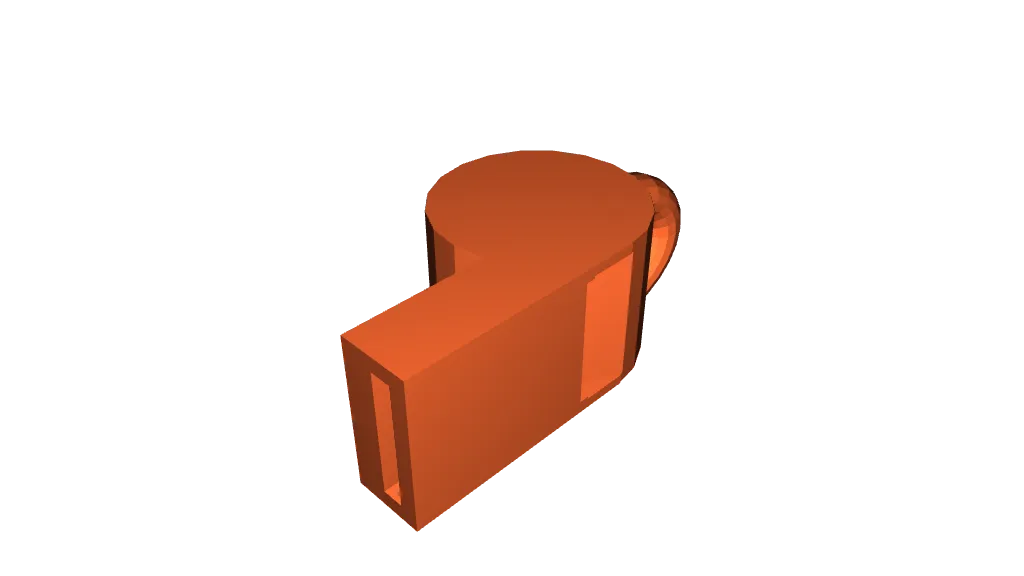 quiet whistle by medokha | Download free STL model | Printables.com