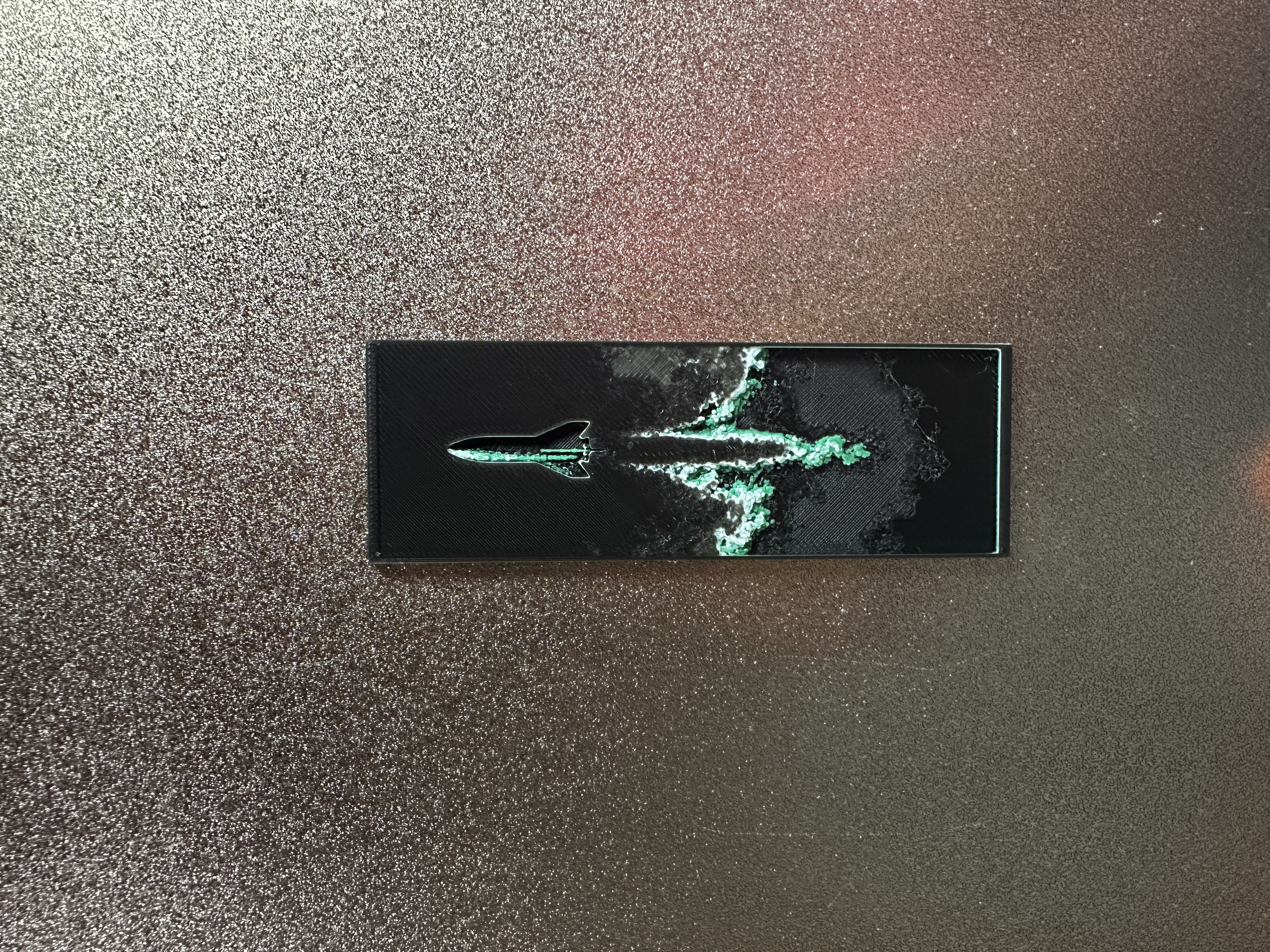 Escape from the Blackhole Bookmark - Hueforge