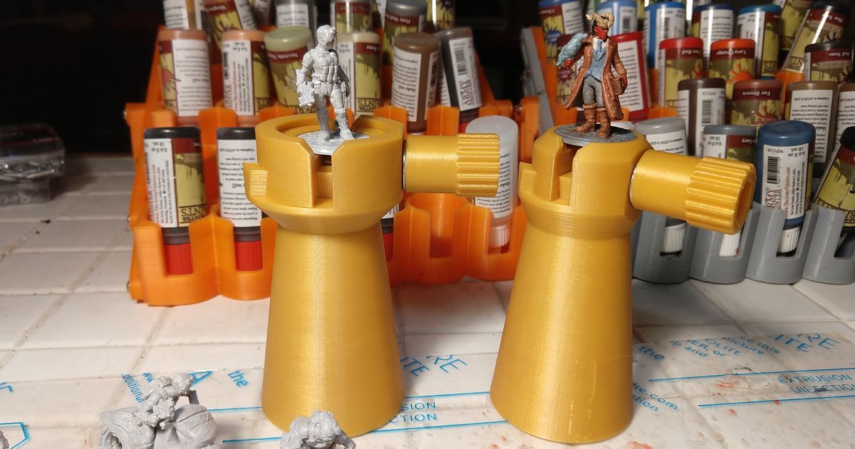 Model Painting Handle by fetchbeer Download free STL model