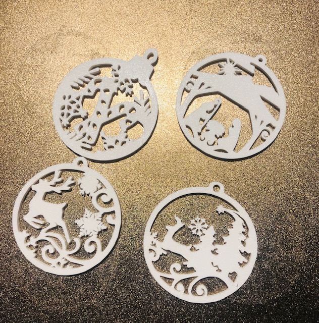 christmas spheres