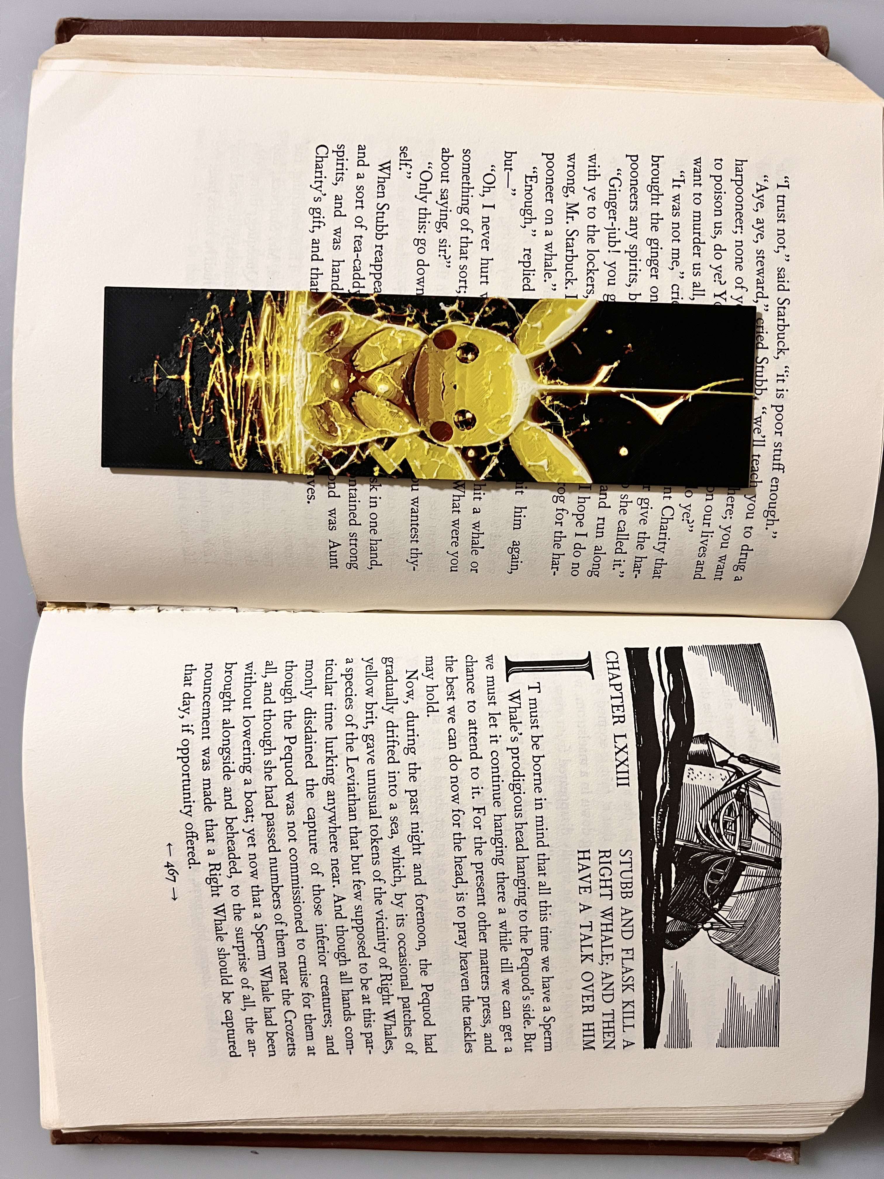 Bookmark - Pokémon Pikachu Lightning Pool HueForge