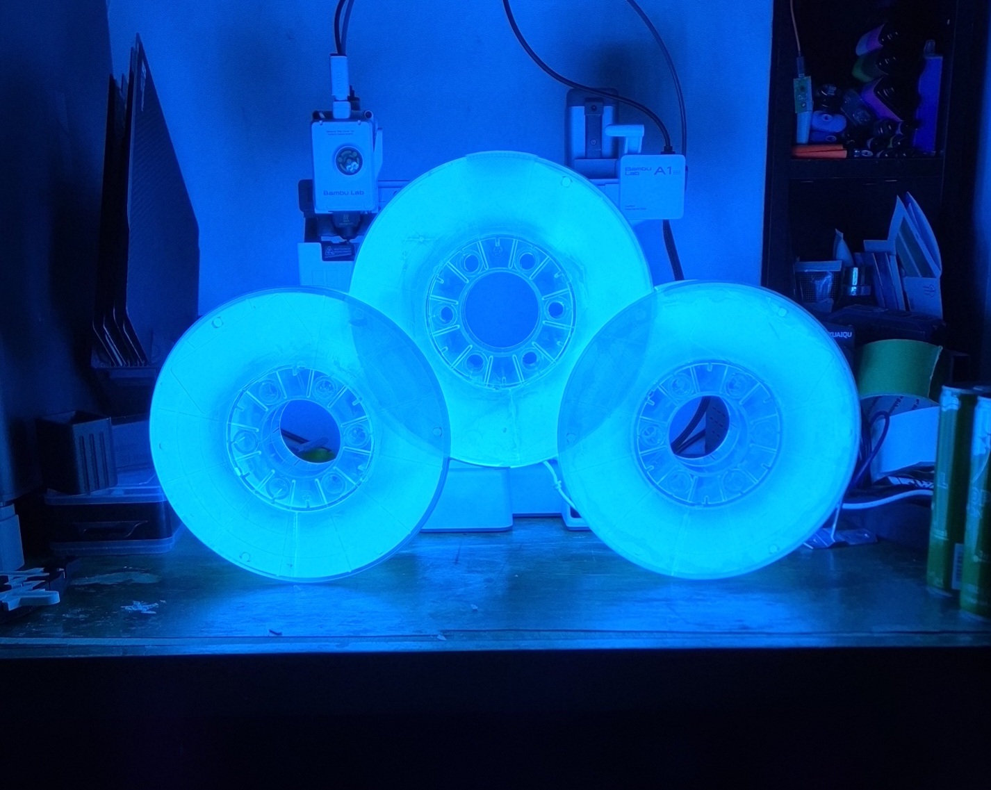 filament spool lamp