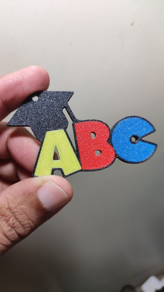 ABC Keychain | Chaveiro ABC
